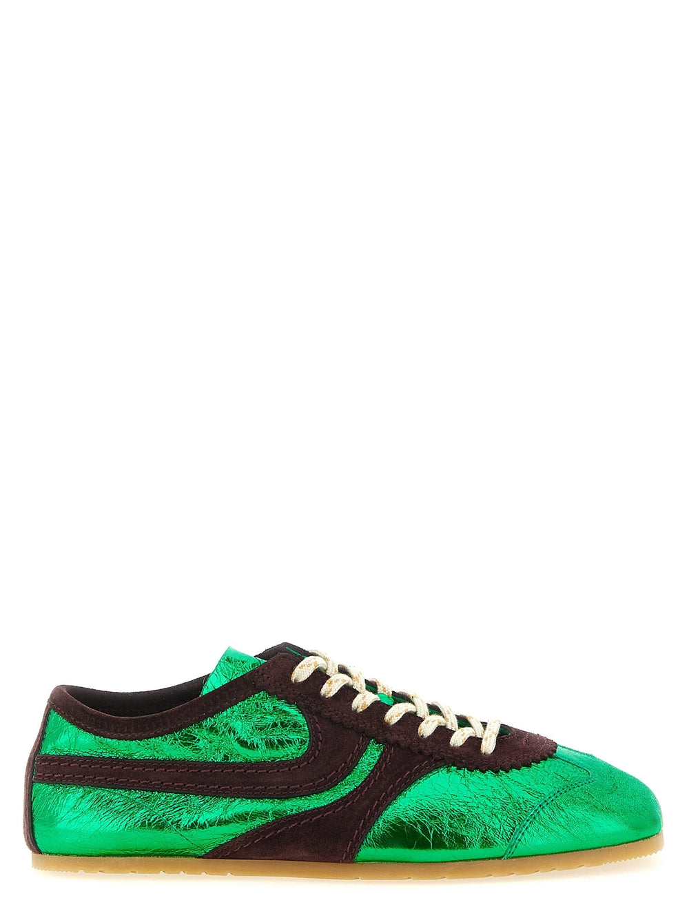 Dries Van Noten Bicolor Lamb Leather Sneakers - EU40/US10