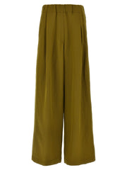Dries Van Noten Bicolor Wool Casual Pants - XS