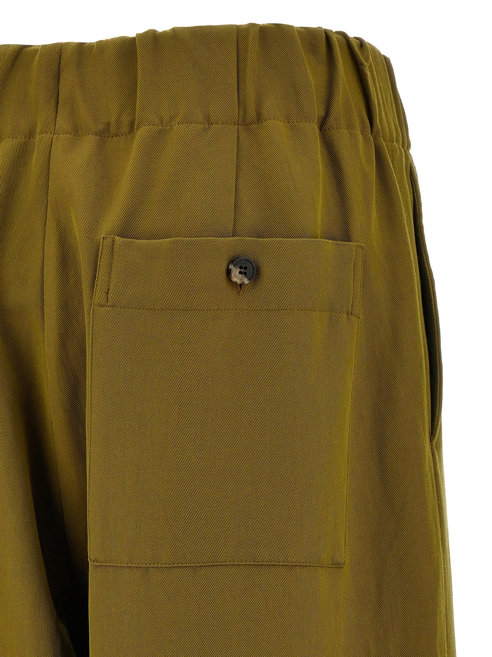 Dries Van Noten Bicolor Wool Casual Pants - XS