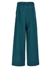 Dries Van Noten Bicolor Wool Casual Pants - XS