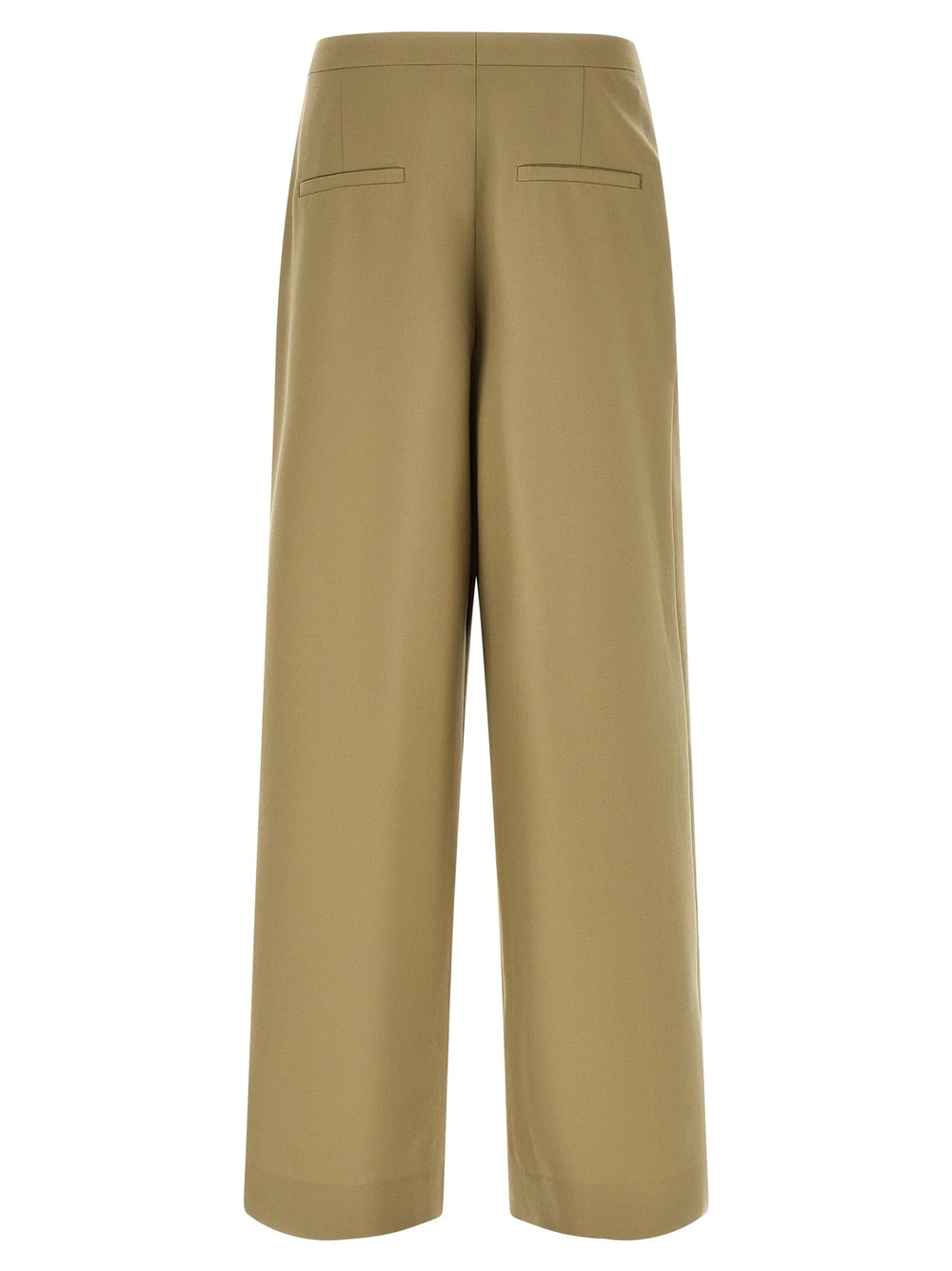Dries Van Noten Bicolor Wool Casual Pants - XXL
