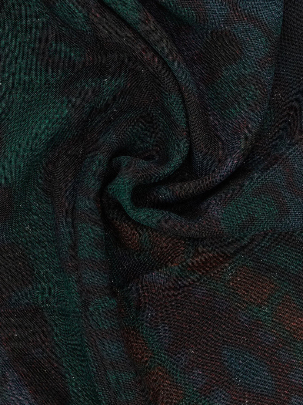 Foulard de lana bicolor Dries Van Noten