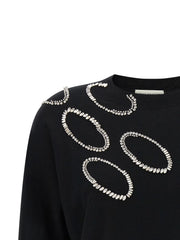 Dries Van Noten Black Merino Wool Cardigan - S