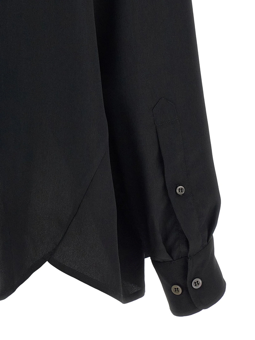 Dries Van Noten Black Polyester Blouse