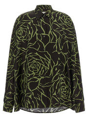 Dries Van Noten Black Viscose Blouse