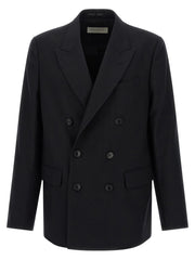Dries Van Noten Black Wool Blazer - IT50 | L