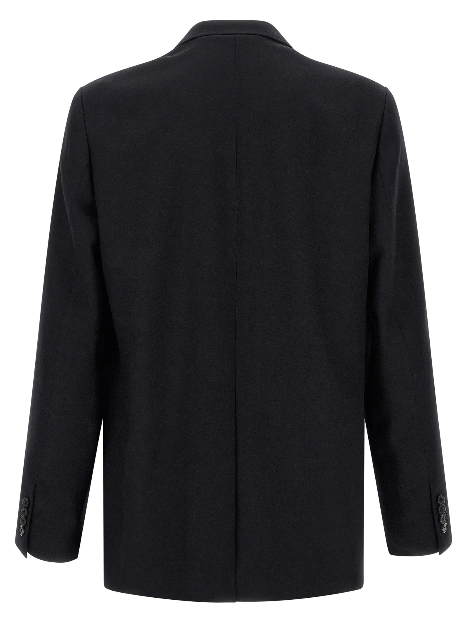 Dries Van Noten Black Wool Blazer - IT50 | L