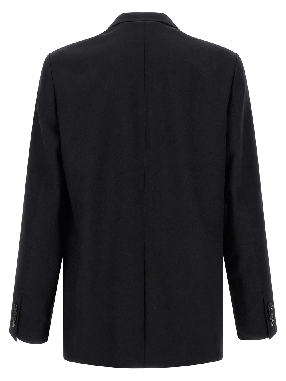 Dries Van Noten Black Wool Blazer - IT50 | L