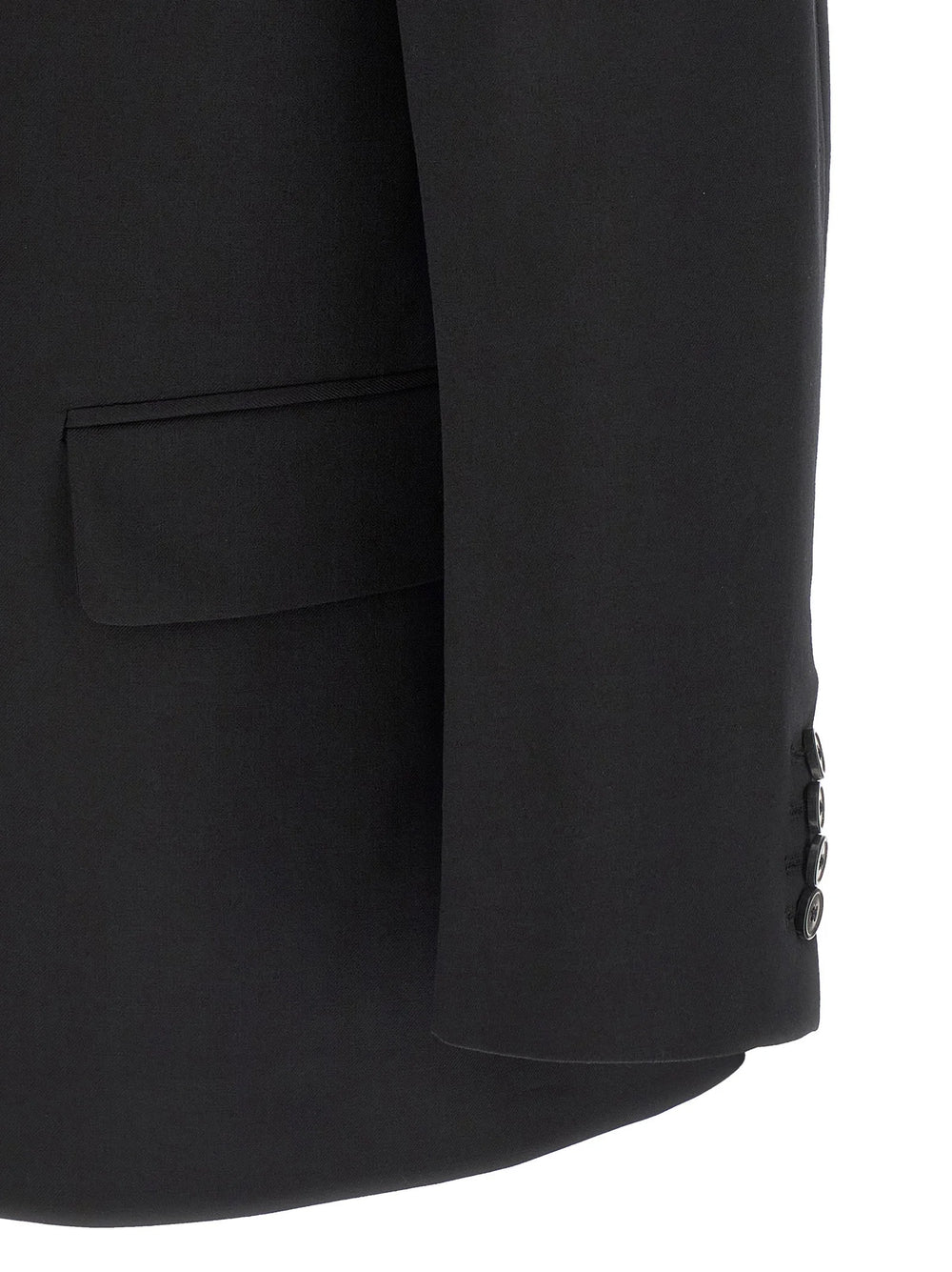 Dries Van Noten Black Wool Blazer - M