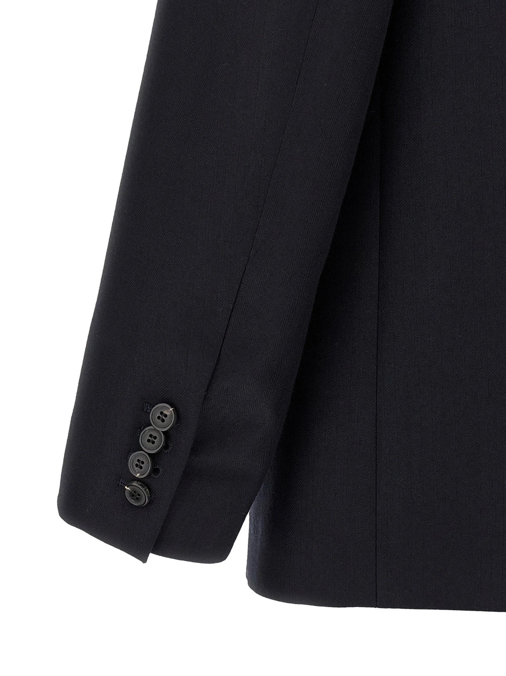 Dries Van Noten Blue Wool Blazer - 48 | M