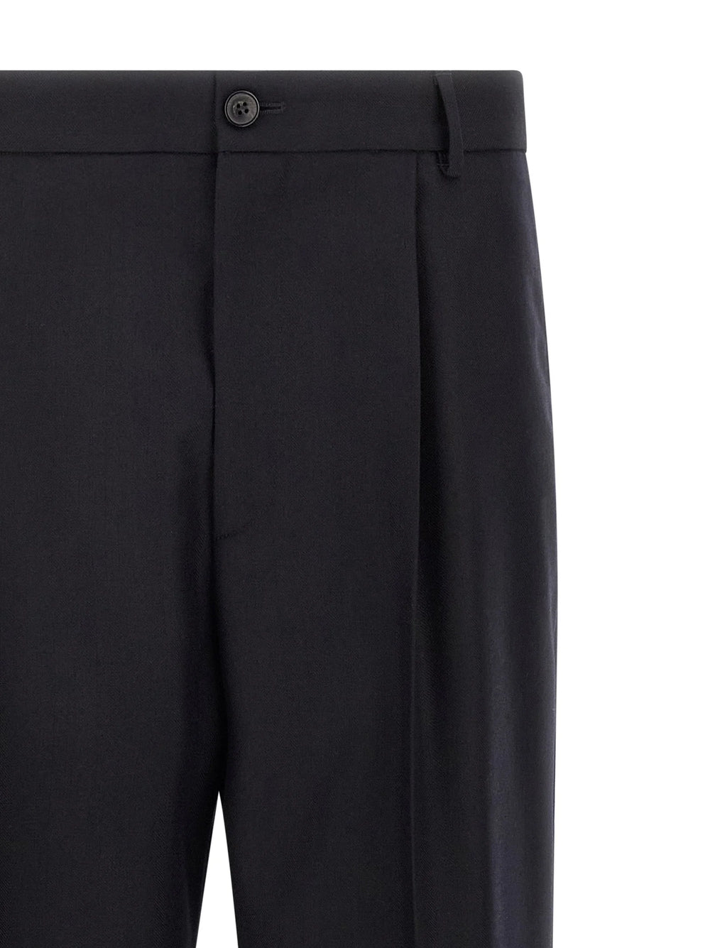 Dries Van Noten Blue Wool Dress Pants - IT50 | L