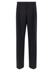 Dries Van Noten Blue Wool Dress Pants - IT50 | L