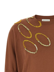 Dries Van Noten Brown Merino Wool Cardigan