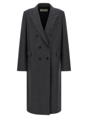 Dries Van Noten Gray Wool Coat - IT50 | L