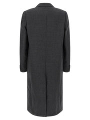 Dries Van Noten Gray Wool Coat - IT50 | L