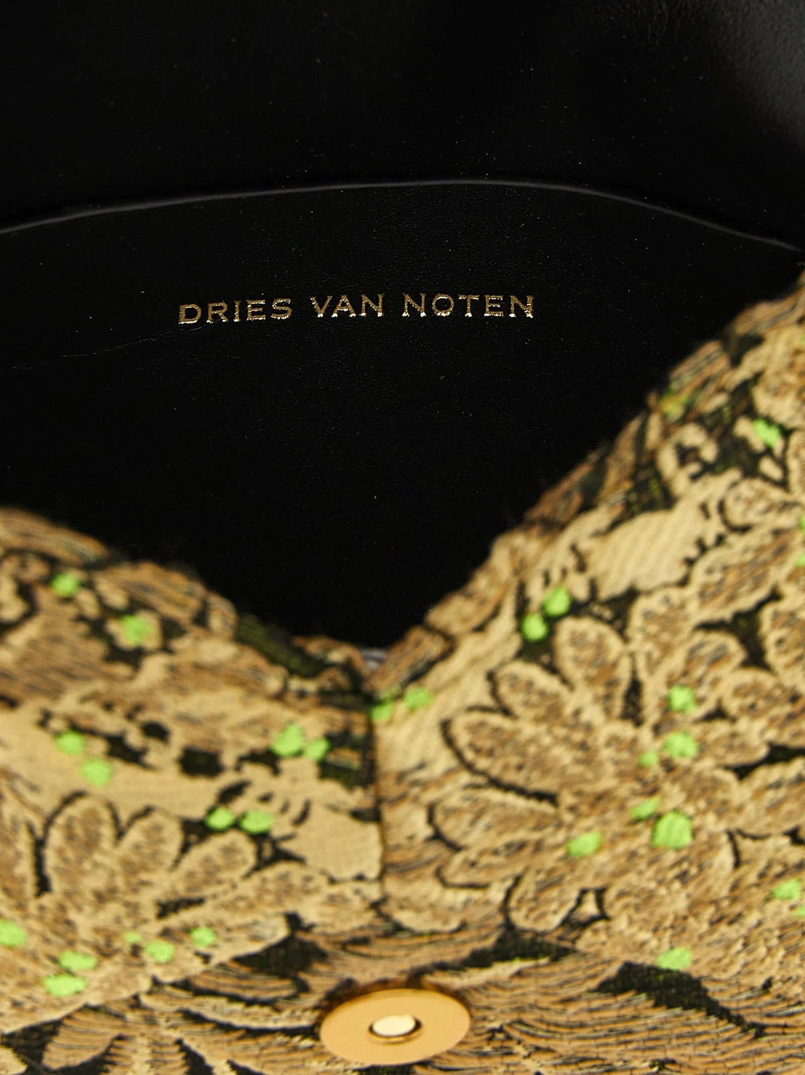 Dries Van Noten Multicolor Polyester Clutch Bag
