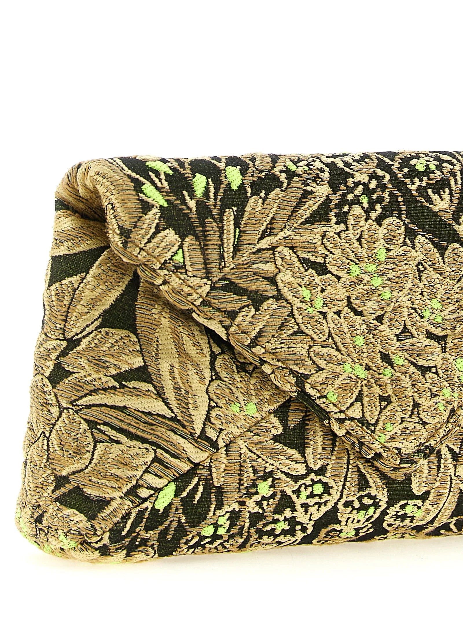 Dries Van Noten Multicolor Polyester Clutch Bag