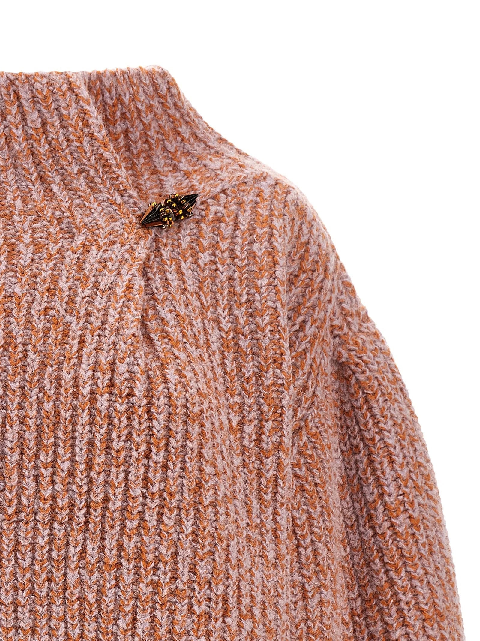 Dries Van Noten Multicolor Wool Cardigan - M