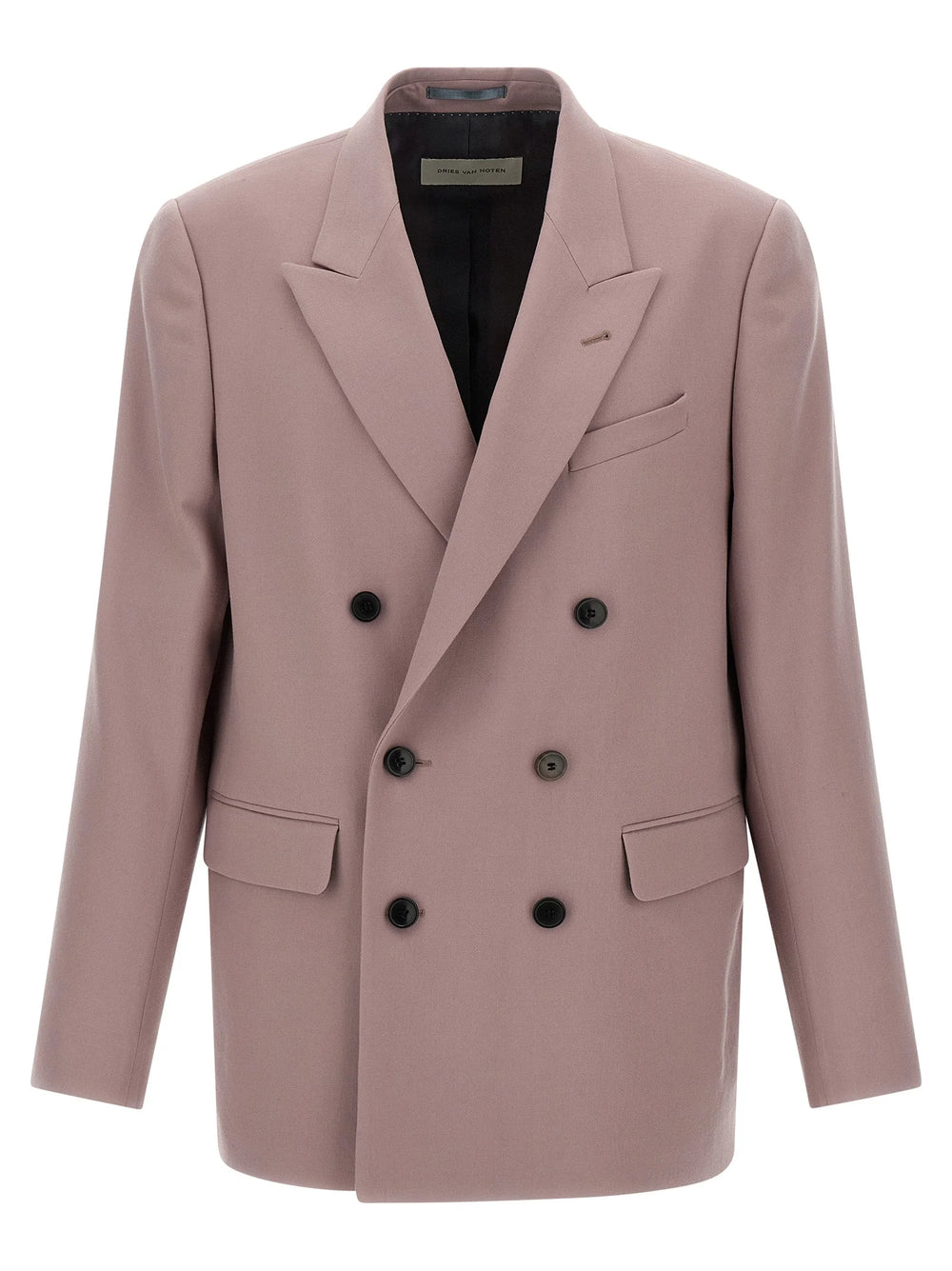 Dries Van Noten Purple Wool Blazer
