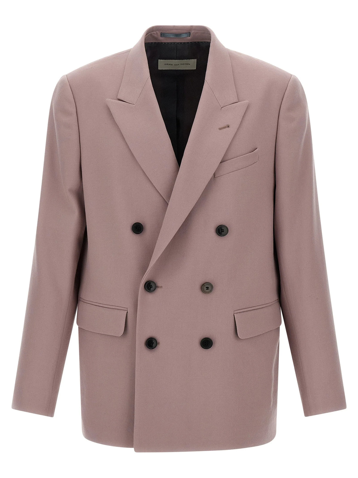 Dries Van Noten Purple Wool Blazer