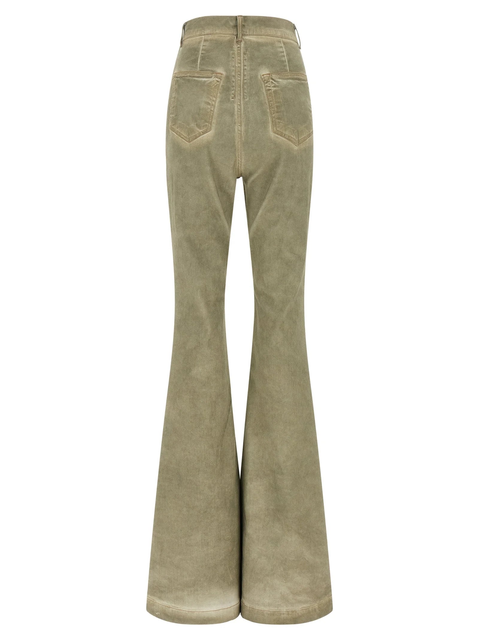 DRKSHDW Beige Cotton Bootcut Jeans