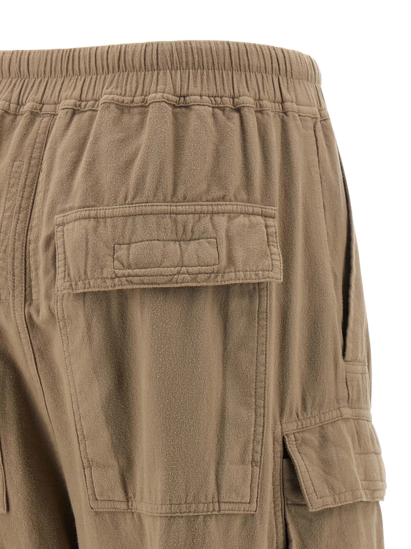 DRKSHDW Beige Cotton Cargo Pants - S