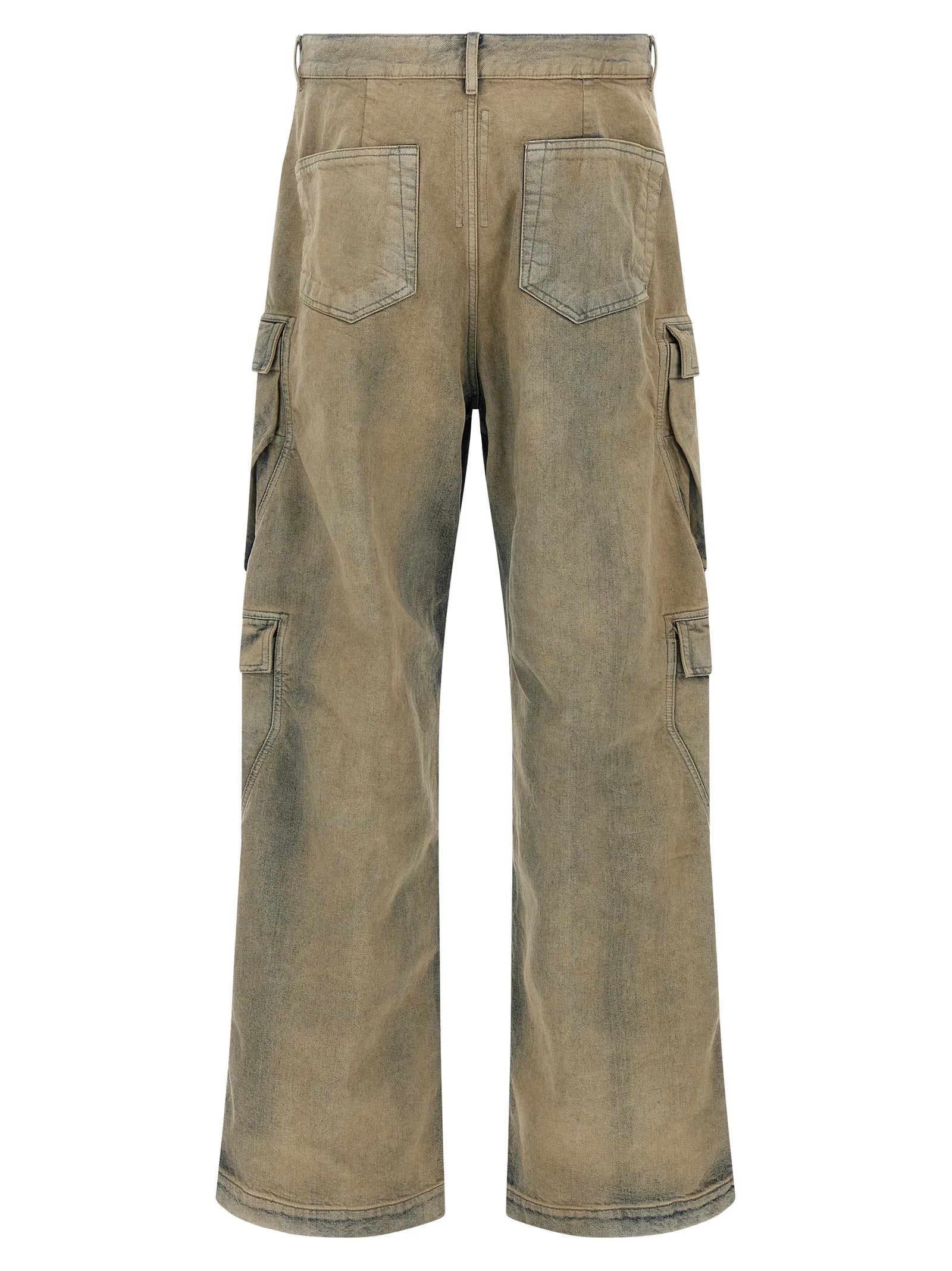 DRKSHDW Beige Cotton Cargo Pants - W32