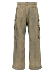 DRKSHDW Beige Cotton Cargo Pants - W32