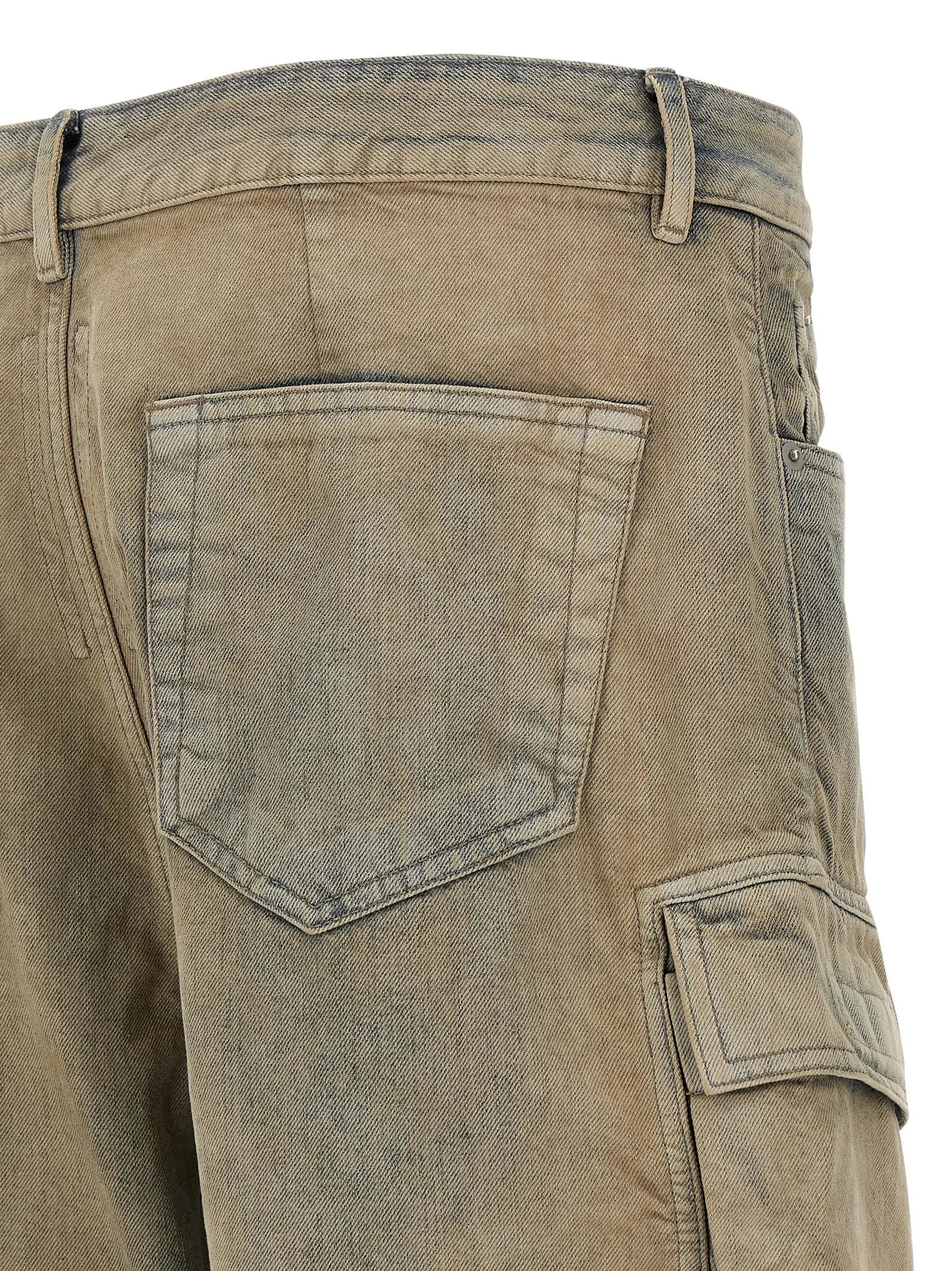 DRKSHDW Beige Cotton Cargo Pants - W32