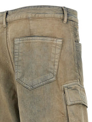 DRKSHDW Beige Cotton Cargo Pants - W32