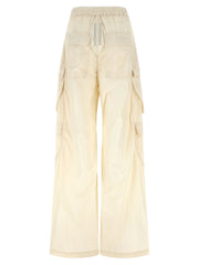 DRKSHDW Beige Nylon Cargo Pants
