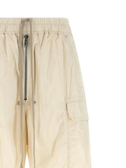 DRKSHDW Beige Nylon Cargo Pants