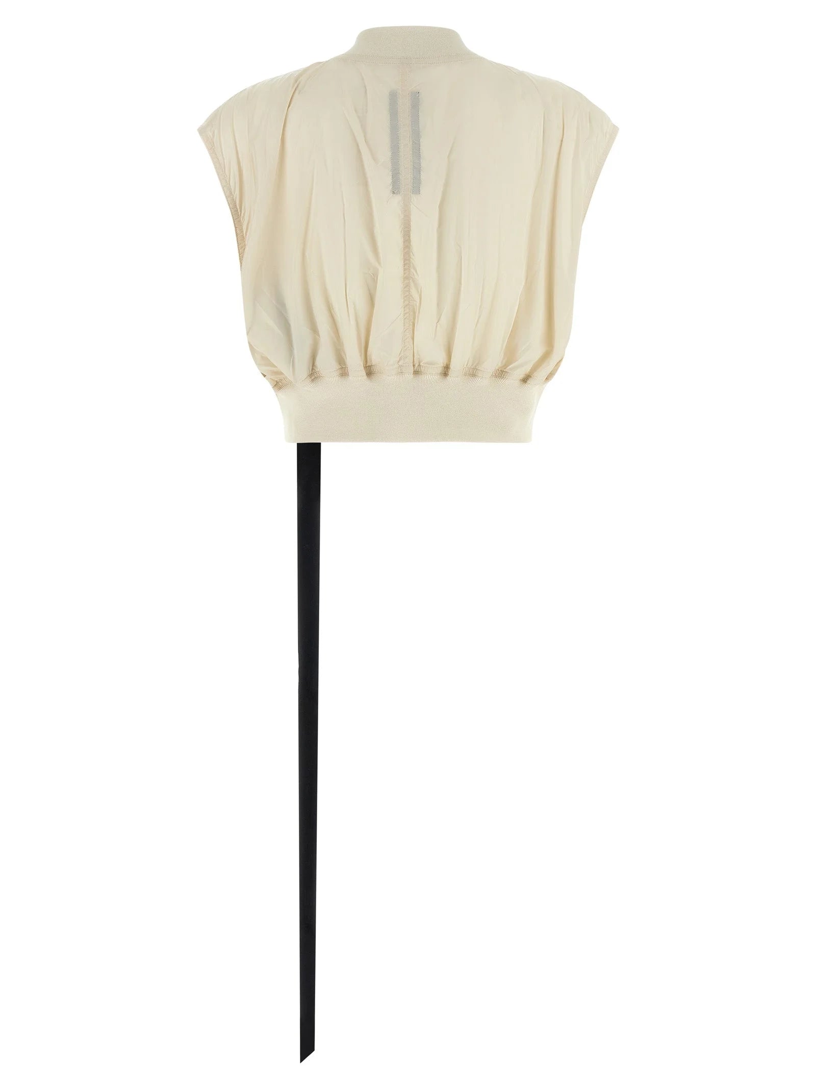 DRKSHDW Beige Nylon Sleeveless Jacket - S
