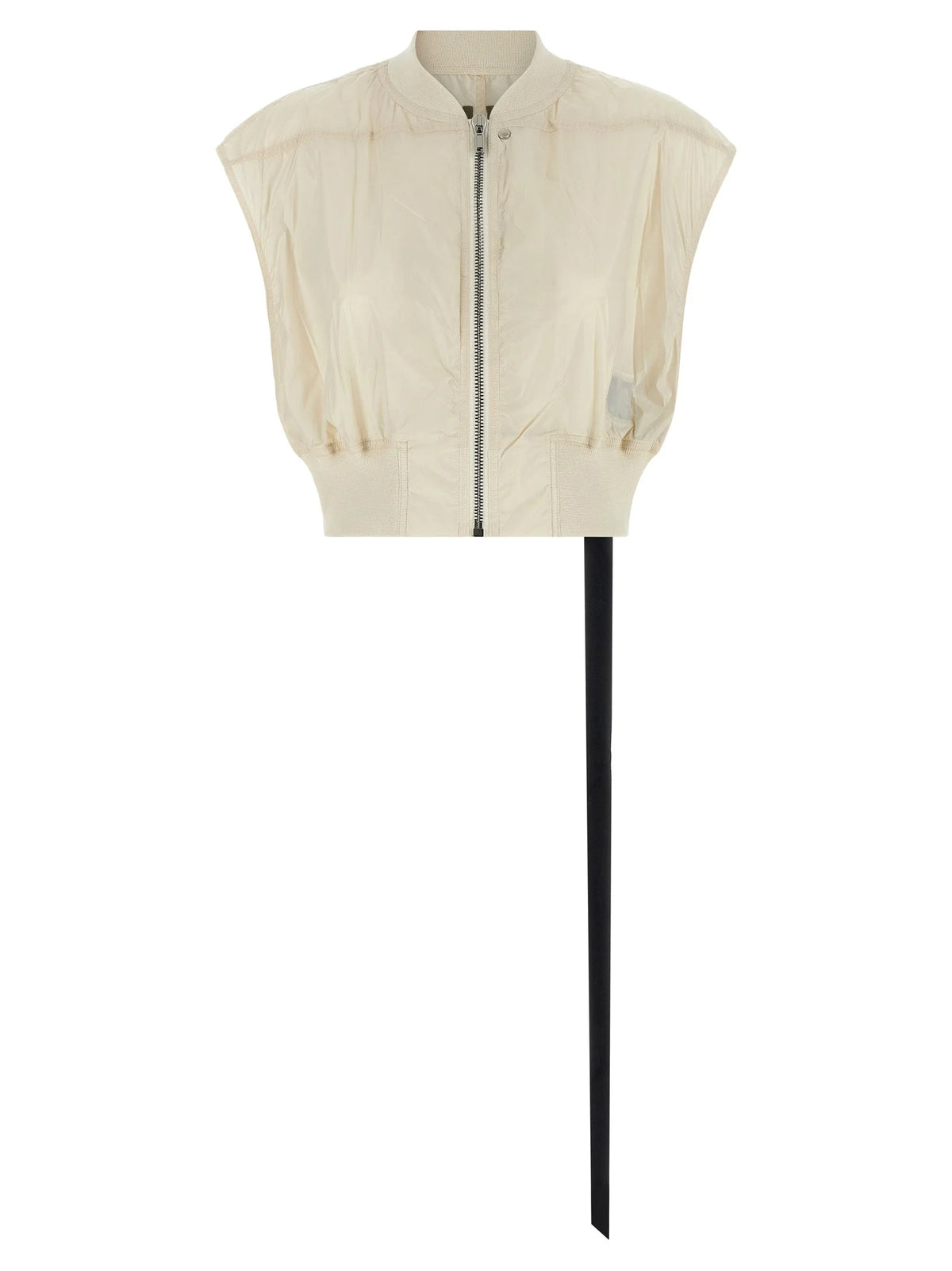 DRKSHDW Beige Nylon Sleeveless Jacket - S