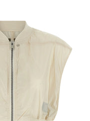 DRKSHDW Beige Nylon Sleeveless Jacket - S