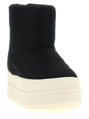 DRKSHDW Bicolor Nylon Ankle Boots