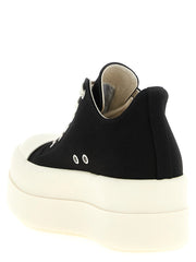 DRKSHDW Black Cotton Chunky Sneakers - EU40/US10