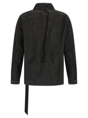 DRKSHDW Black Cotton Denim Jacket