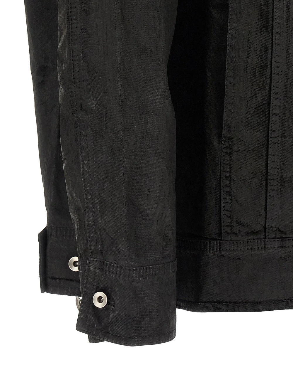 DRKSHDW Black Cotton Denim Jacket