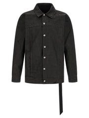 DRKSHDW Black Cotton Denim Jacket