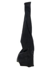 DRKSHDW Black Cotton Over The Knee