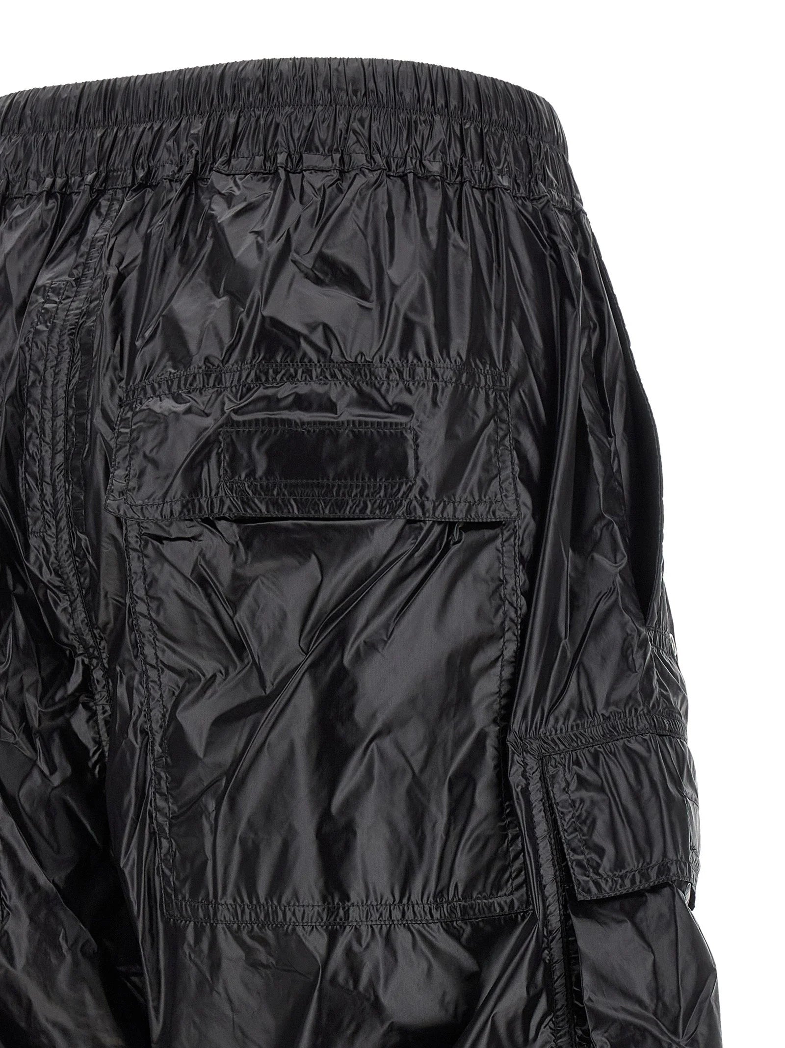 DRKSHDW Black Nylon Cargo Pants