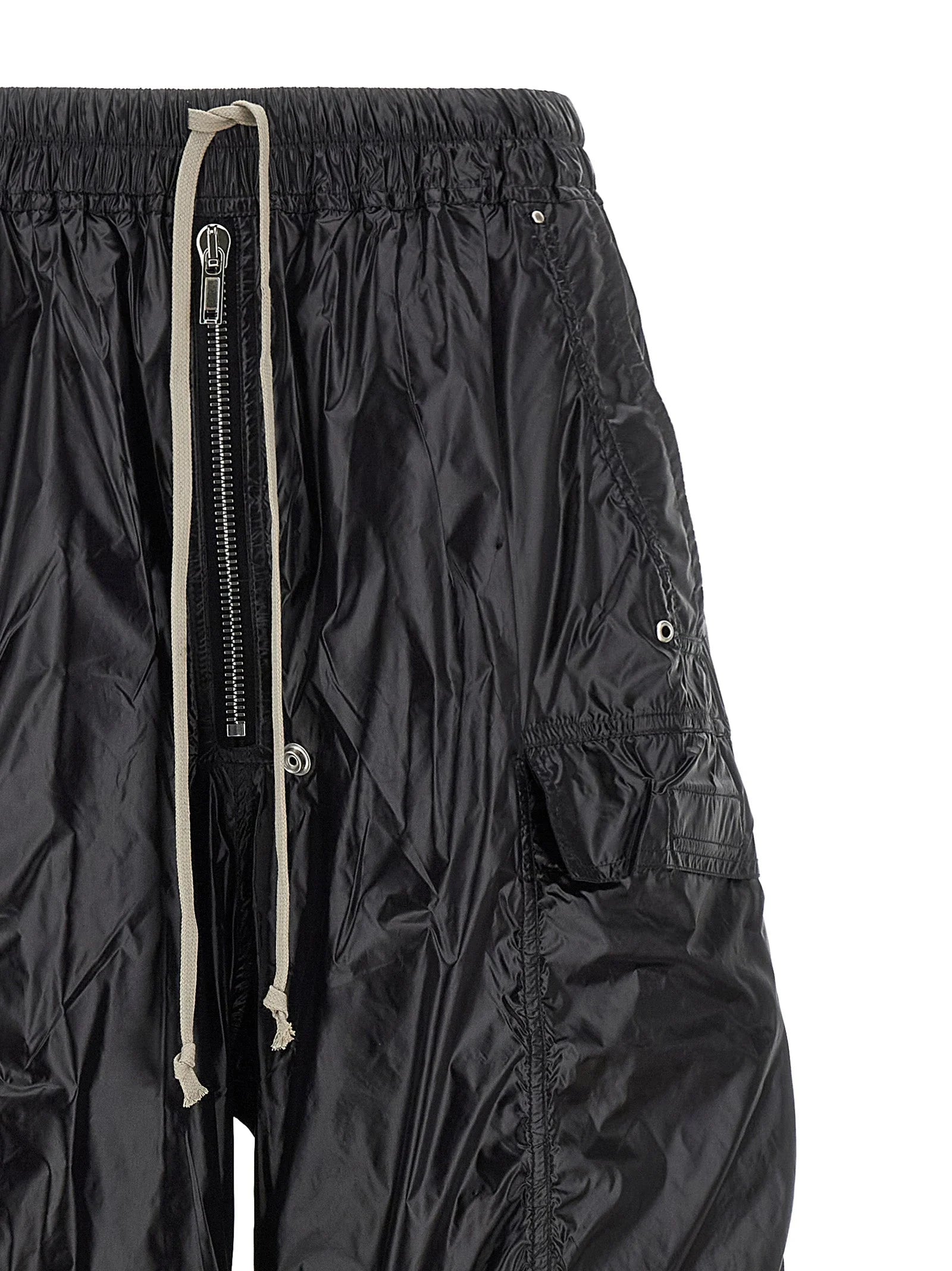 DRKSHDW Black Nylon Cargo Pants