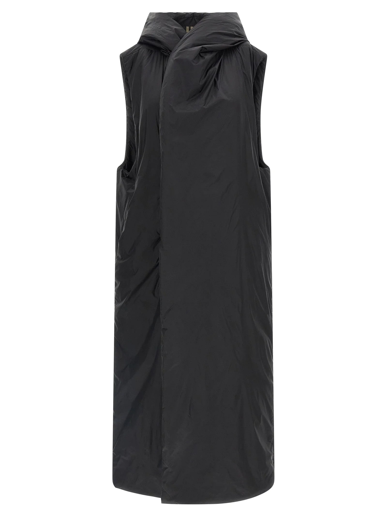 DRKSHDW Black Nylon Sleeveless Jacket