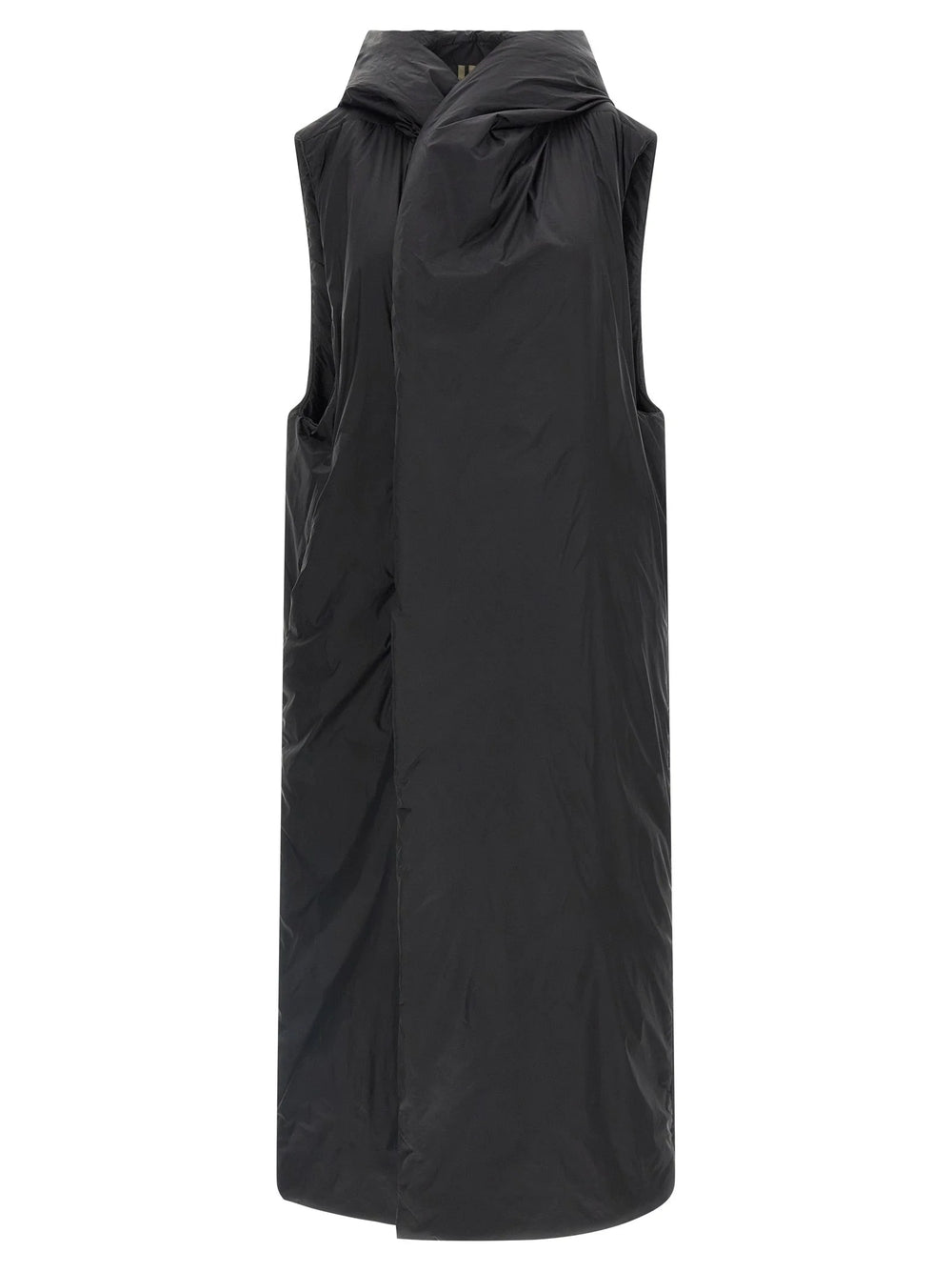 DRKSHDW Black Nylon Sleeveless Jacket