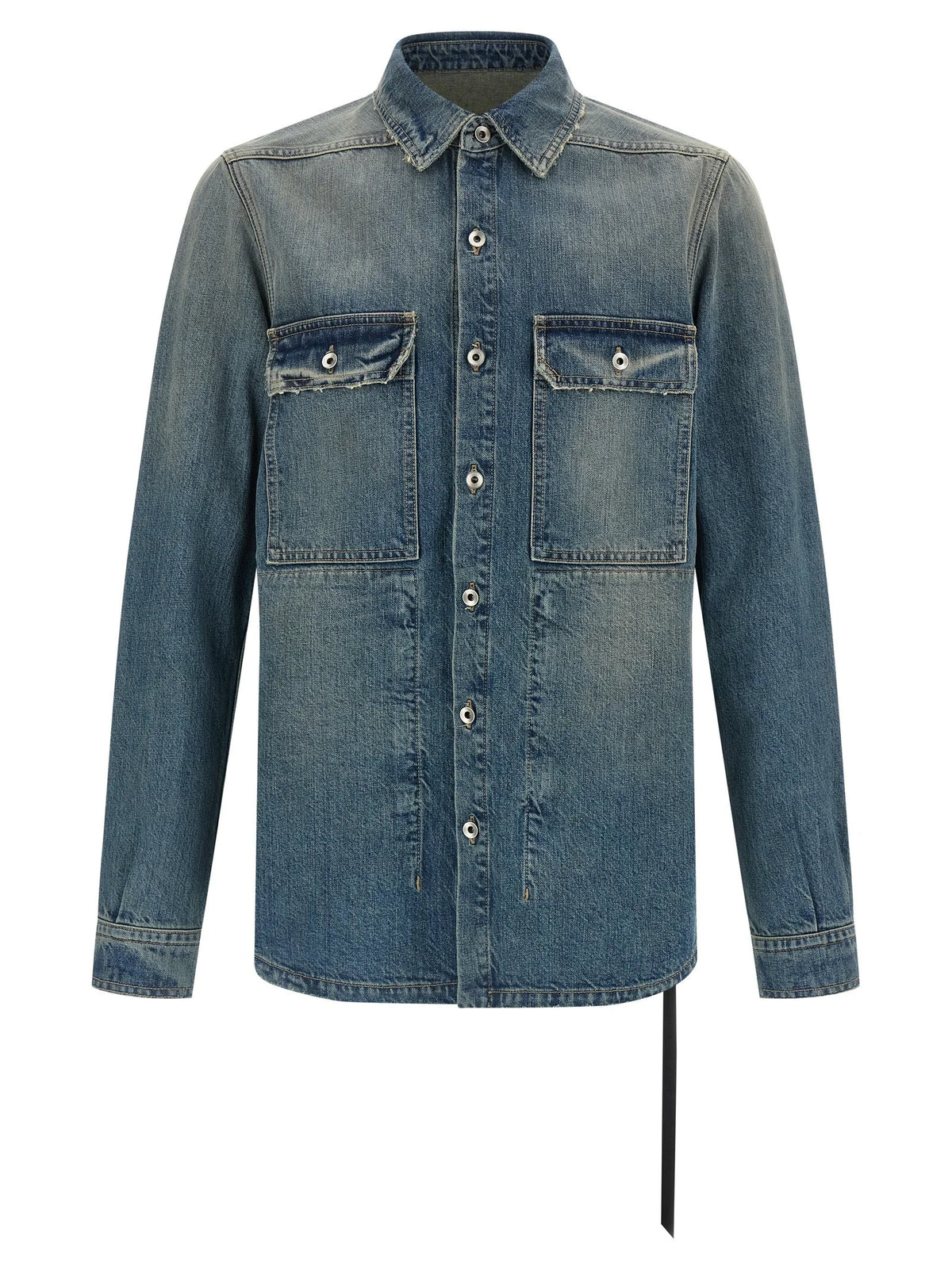 DRKSHDW Blue Cotton Denim Jacket