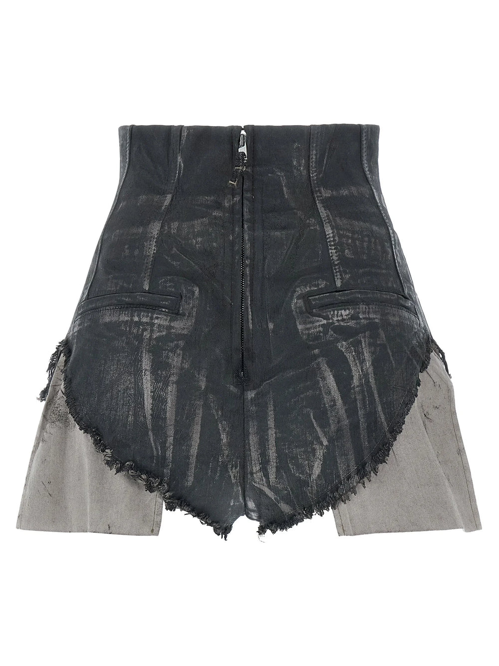 DRKSHDW Brown Cotton Bermuda Shorts - M