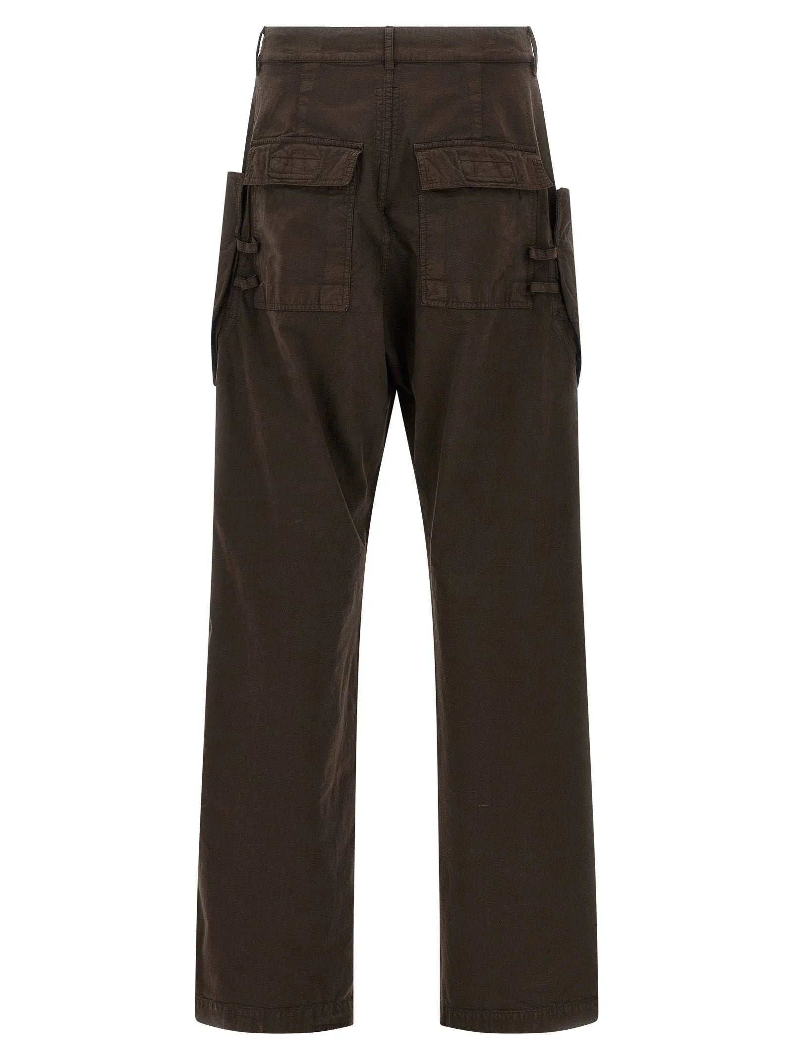 DRKSHDW Brown Cotton Cargo Pants - W30