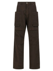 DRKSHDW Brown Cotton Cargo Pants - W30