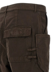 DRKSHDW Brown Cotton Cargo Pants - W30